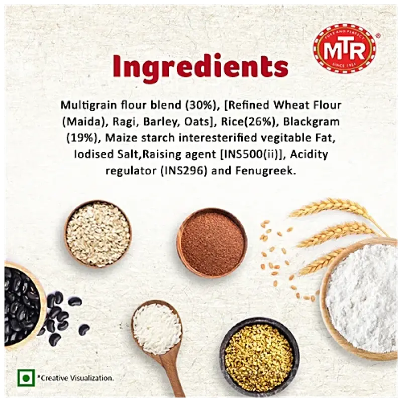 MTR Multigrain Dosa Mix, 500 g Pouch