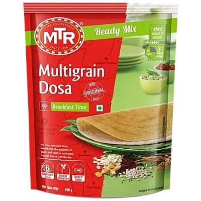 MTR Multigrain Dosa Mix, 500 g Pouch