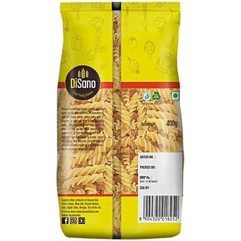 Disano Fusilli Pasta 100% Durum Wheat
