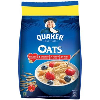 Quaker Rolled Oats, 1 kg Pouch