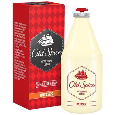 Old Spice After Shave Lotion - Musk, Makes Skin Feel Fresh, 100 ml