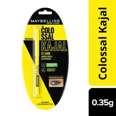 Maybelline New York Colossal Kajal, 0.35 g Deep Black