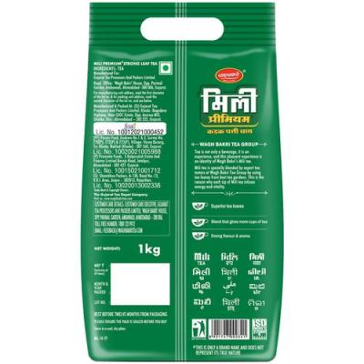 Mili Premium Strong Leaf Tea, 1 kg Pouch