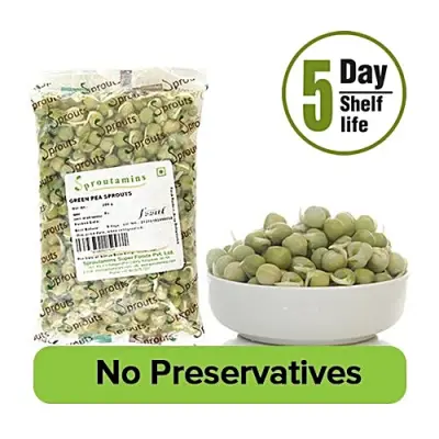 fresho! Green Peas Sprouts, 200 g