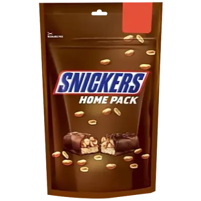 Snickers Chocolate - Peanut, 22 g (Pack of 4)