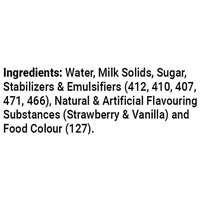 Mother Dairy Vanilla & Strawberry Ice Cream - Two In One, 700 ml Buy 1 Get 1 Free