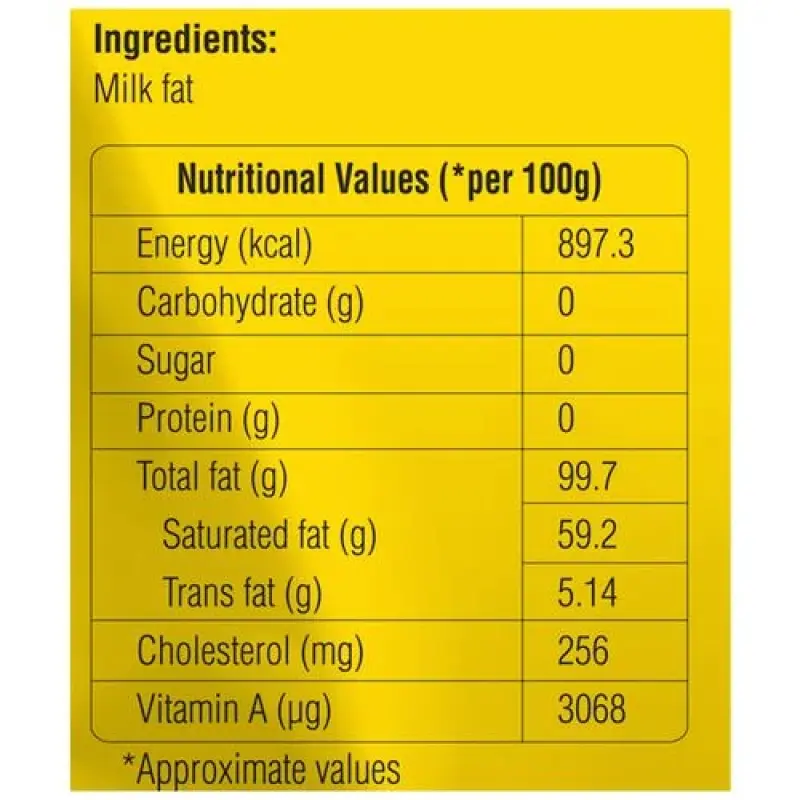 fresho! Pure Ghee/Tuppa, 200 ml