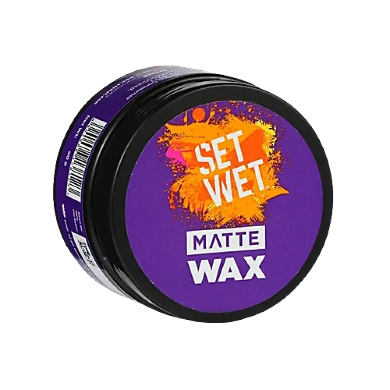 Set Wet Matte Hair Wax For Men, 60 g