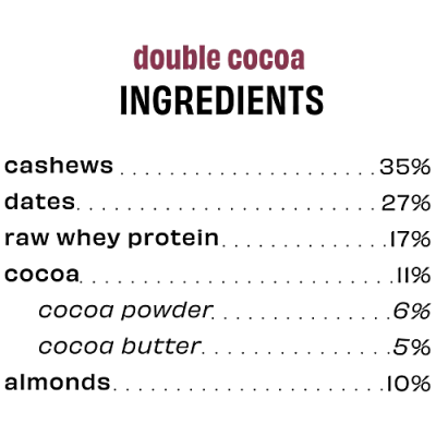 The Whole Truth Double Cocoa Protein Bar, 52 g