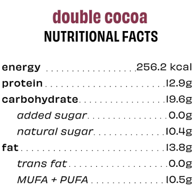 The Whole Truth Double Cocoa Protein Bar, 52 g