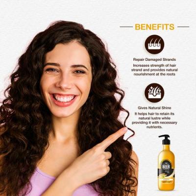 Park Avenue Beer Damage Free Shampoo, 650 ml