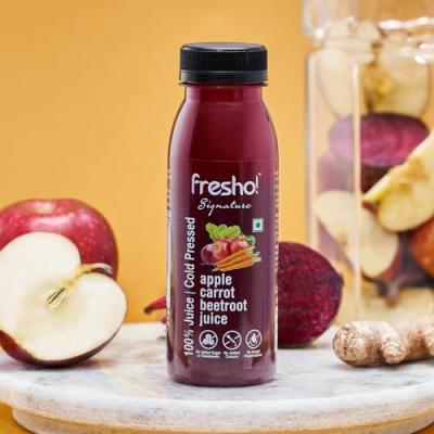 fresho! Signature Apple Carrot Beetroot Juice - 100% Cold Pressed, 250 ml