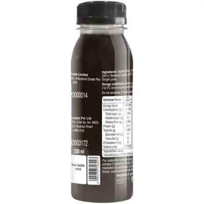 fresho! Signature Apple Carrot Beetroot Juice - 100% Cold Pressed, 250 ml