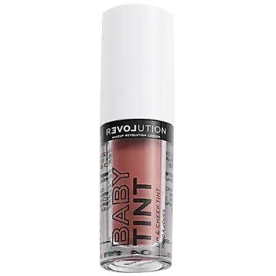 Makeup Revolution Relove Lip & Cheek Baby Tint - Lightweight, Easy To Blend, 1.4 ml Blush