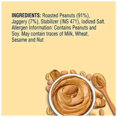 Saffola FITTIFY Vegan Protein Peanut Butter Super Creamy, 925 g Jar