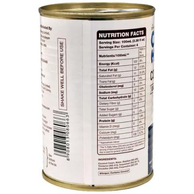 Coco mama Coconut Milk - Rich, Creamy, Dairy Free, For Cooking & Baking, 400 ml Tin