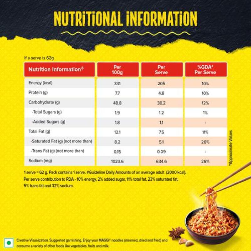 MAGGI 2-Minute Spicy Garlic Noodles