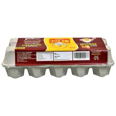 Mr.EGG Brown Eggs, 10 pcs Box