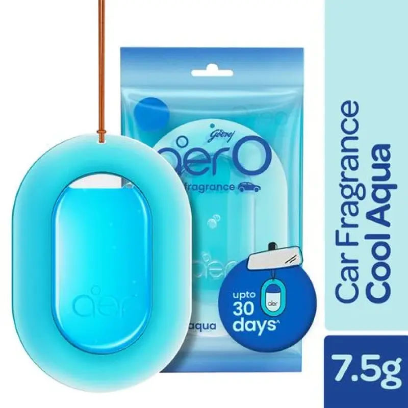 Godrej Aer Cool Aqua Car Air Freshener, 7.5 g