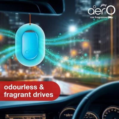 Godrej Aer Cool Aqua Car Air Freshener, 7.5 g