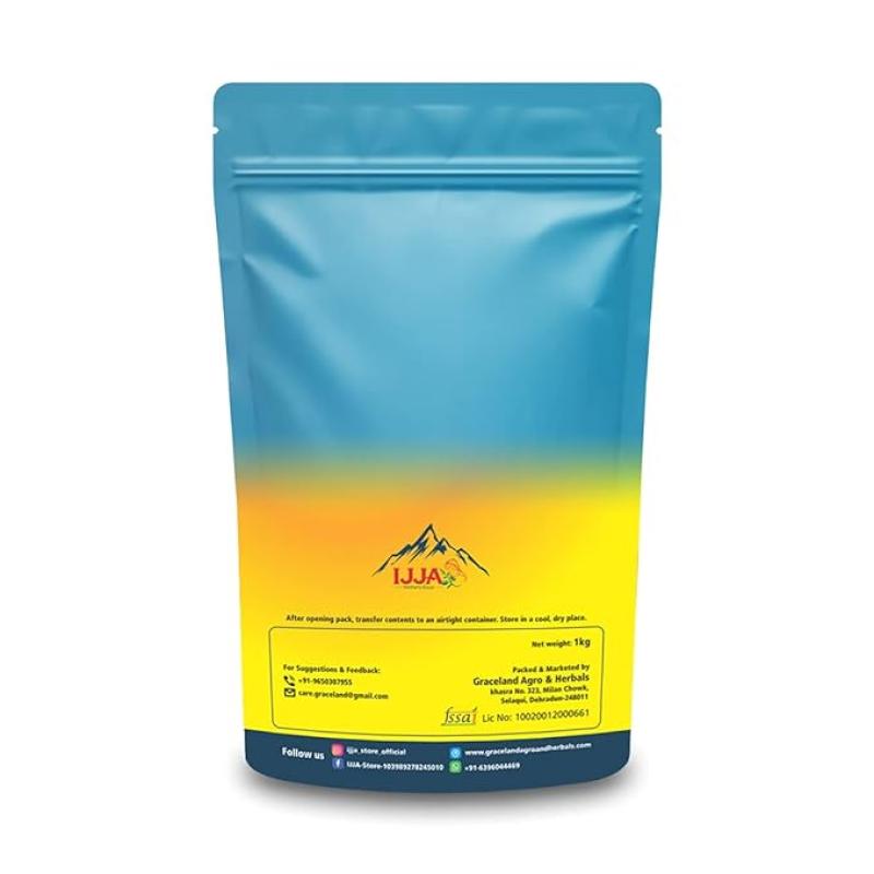 JJA Bhatt Ki Dal Pahadi Or Kala Bhatt Or Black Soyabean 1Kg Harvested & Sourced From Hills Of Uttarakhand, Natural And Unpolished