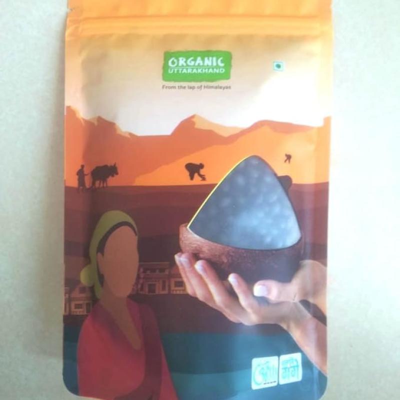Devbhoomi Naturals Bhatt ki Dal / Black Bean / Black Soyabean Pure and Natural harvested from Uttarakhand, 900 gm