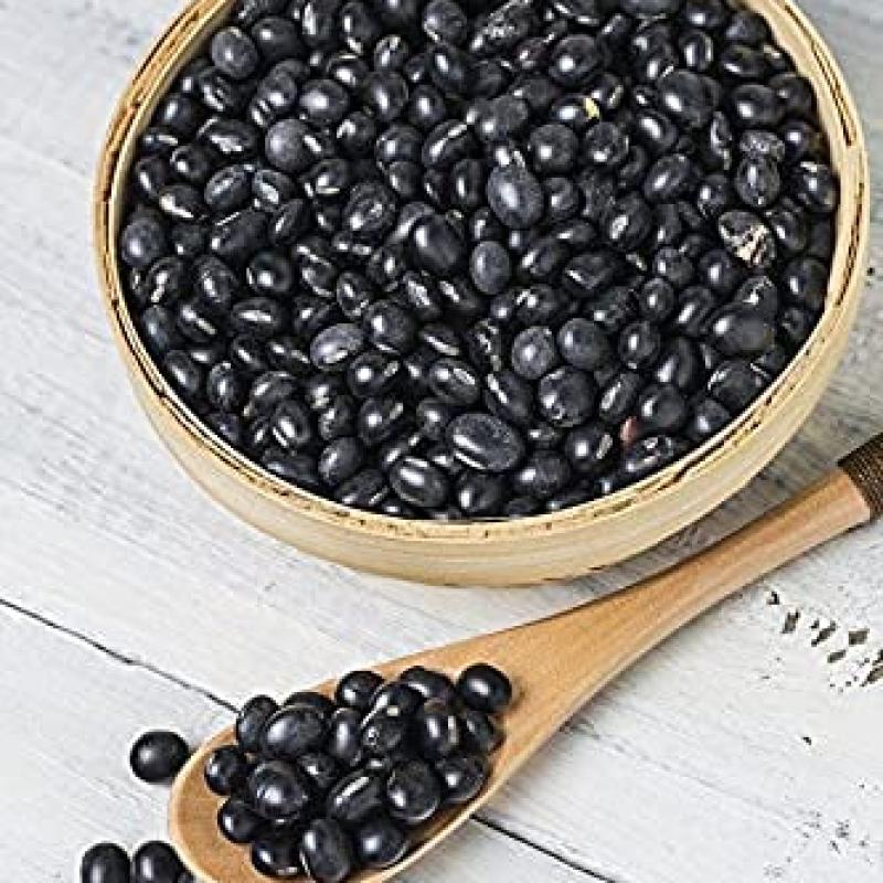 Devbhoomi Naturals Bhatt ki Dal / Black Bean / Black Soyabean Pure and Natural harvested from Uttarakhand, 900 gm