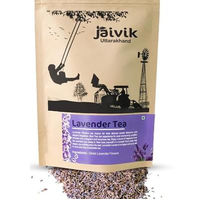 Jaivik Uttarakhand - Lavender Flowers Buds (50 g), Sun Dried Flowers, Lavandula angustifolia, HAIRGROWTH, BLOOD pressure
