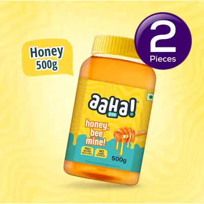 Aaha 100% Pure Honey - No Adulteration 500 g Combo