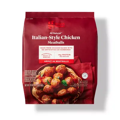 All Natural Italian-Style Chicken Meatballs