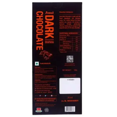 Amul Dark Chocolate Bar