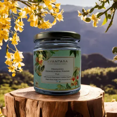 Ashwagandha Root Powder 80gms | Ayantara