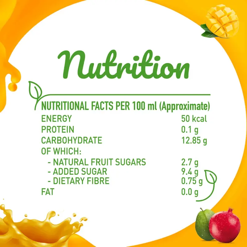 B Natual Mixed Juice Tetrapack