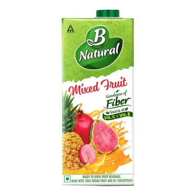 B Natual Mixed Juice Tetrapack