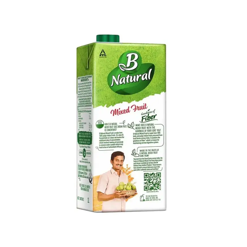 B Natural Juices Mixed Fruit 1 L