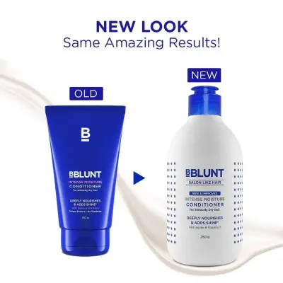 Bblunt Intense Moisture Conditioner With Vitamin E & Jojoba For Dry & Frizzy Hair