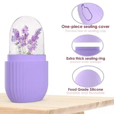 Beautiliss Face Ice Roller | For Face-Neck And Under Eye Care | Color May Vary