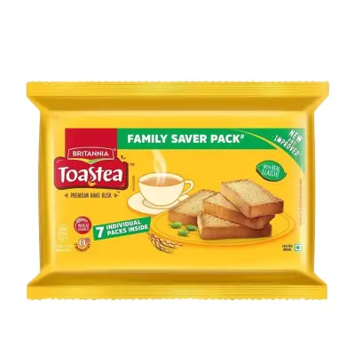 Britannia Toastea Premium Bake Rusk With Real Elaichi