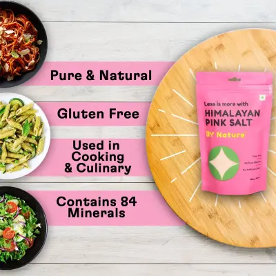 By Nature Himalayan Pink Salt Salt In Fresh Mineral Rich Low Sodium Pink Salt Flavorful Vegan Food