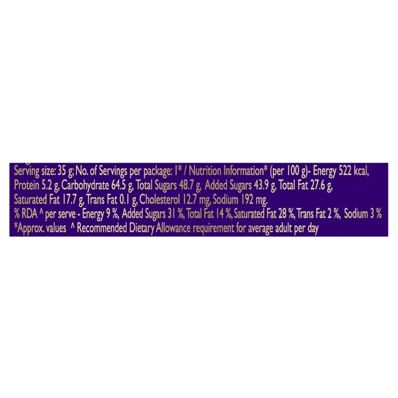 Cadbury Dairy Milk Crispello Chocolate Bar