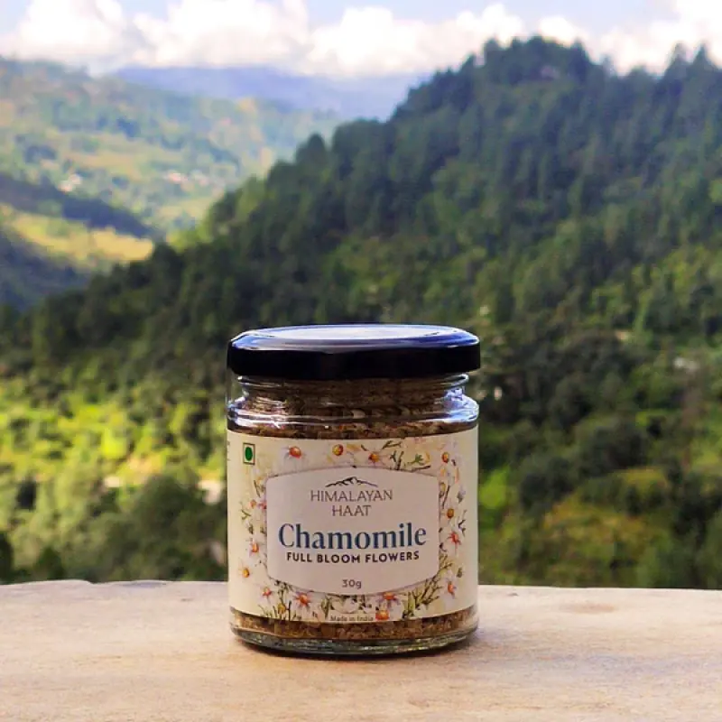 Full Bloom chamomile Flowers 30gms | Himalayan Haat
