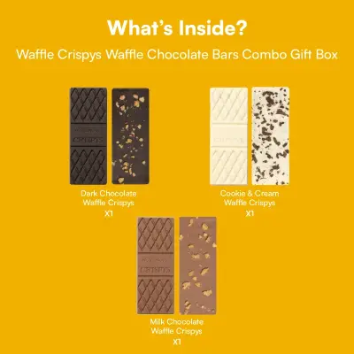 Nova Nova Waffle Crispys Chocolate Gift Box- Pack Of 3