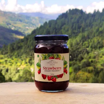 Chunky Strawberry Preserve | Himalayan Haat