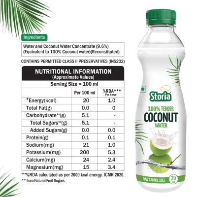Storia Tender Coconut Water Pet