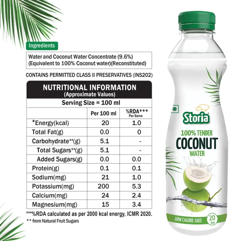 Storia Tender Coconut Water Pet
