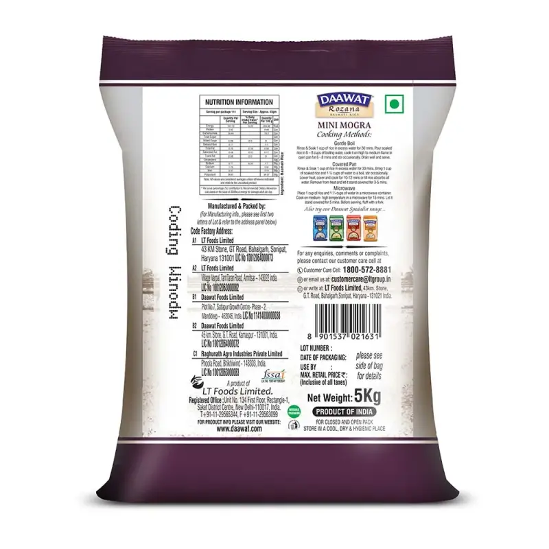 Daawat Rozana Mini Mogra Rice