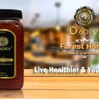 Dadev Pure Raw Organic Honey Nmr Tested Plastic Jar