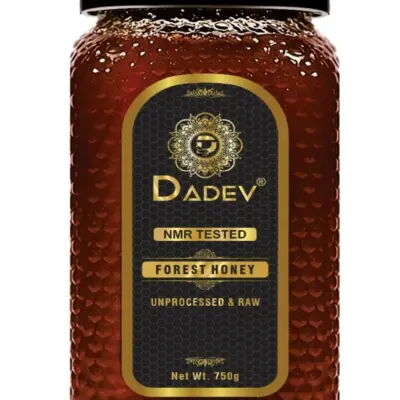 Dadev Pure Raw Organic Honey Nmr Tested Plastic Jar