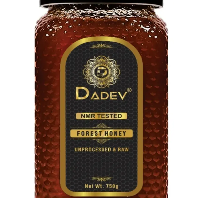 Dadev Pure Raw Organic Honey Nmr Tested Plastic Jar