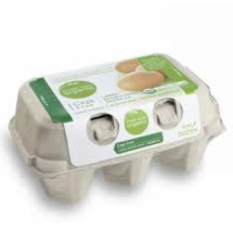 Organic Cage-Free Grade A Large Brown Eggs